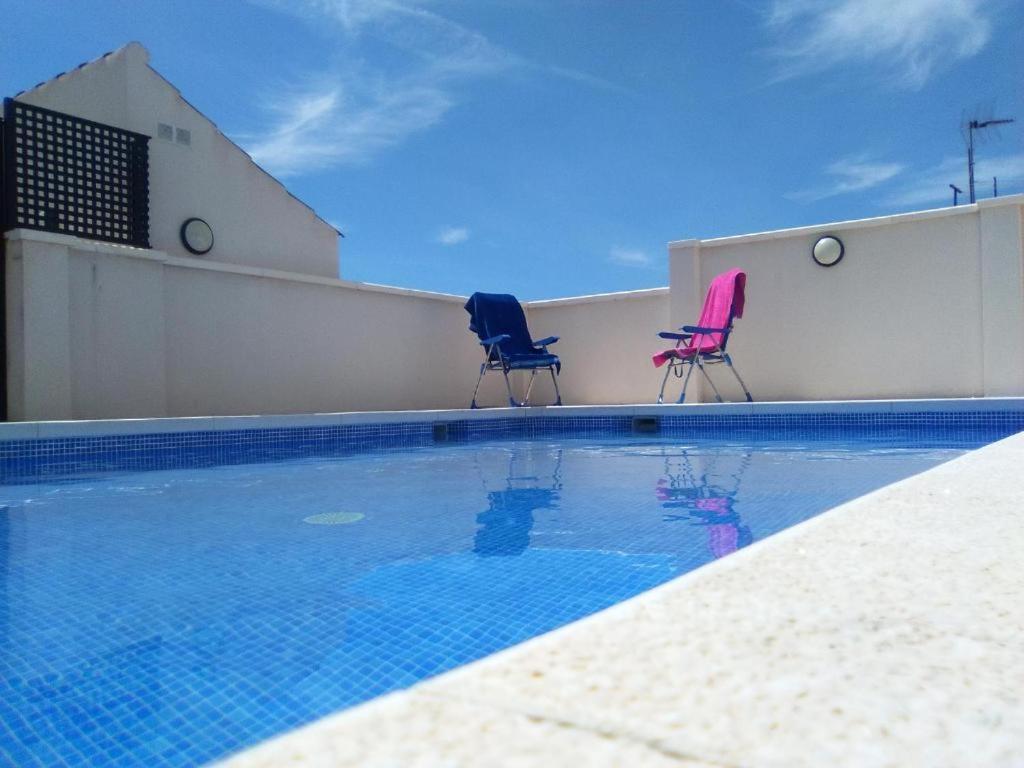 Quiet Apartment In The Heart Of Malaga Pool & Free Parking ภายนอก รูปภาพ